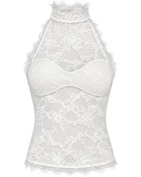 OW Collection - Selah Lace Halter Top - Lyst