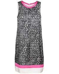 Conquista - A-Line Sleeveless Print Dress - Lyst