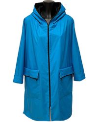 Maxjenny - Rain Jacket Turquise - Lyst