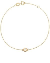 Lily & Roo - Solid Floating Diamond Bracelet - Lyst