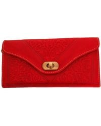 Berber Leather - Leather Tri-Fold Purse - Lyst