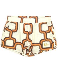 Julia Clancey - Neutrals Venice Sport Short Cream Link - Lyst