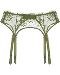 Journelle - Isabel Suspender Belt Picholine - Lyst
