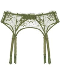 Journelle - Isabel Suspender Belt Picholine - Lyst