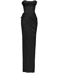 Angelika Jozefczyk - Corset Gown – Palermo High-Slit Strapless Evening Dress, Wedding Guest - Lyst