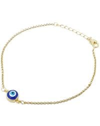 Harfi - Turkish Evil Eye Friendship Plated Bracelet - Lyst