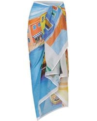 DHARA SHETH DUBAI - Mediterranean Escape Resort Sarong - Lyst