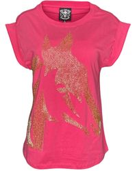 Any Old Iron - Beaded Horse Head T-Shirt - Lyst