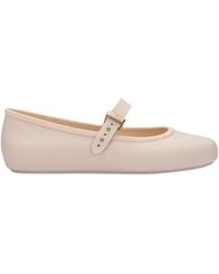 Melissa - Neutrals Soft Ballerina Ballet Flat - Lyst