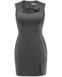 HER CIPHER - Essential Mini Dress- Poppyseed - Lyst