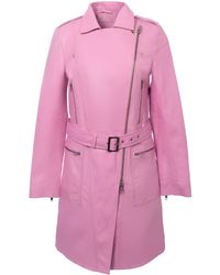 Zasta Studio - Creamy Strawberry Trench Coat Jacket - Lyst
