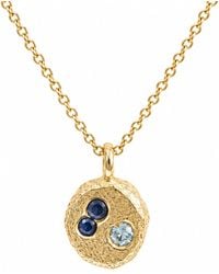Zoe Alexandria Jewellery - Three Stone Bubble Necklace - Lyst