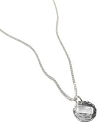 Muru - Mini April Birthstone Necklace - Lyst
