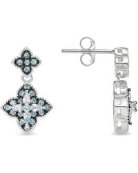 Kylie Harper - London Clover Drop Earrings - Lyst