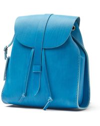 THE DUST COMPANY - Leather Backpack Light Tribeca Collection - Lyst
