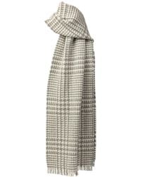 Kinalba - Deluxe Glen Check Cashmere Scarf - Lyst