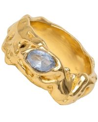 Lavani Jewels - Aquamarine Judy Ring Medium Size - Lyst