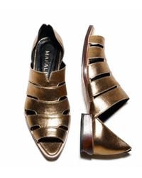 Mafalda - Gisele Peep-Toe Sandals - Lyst