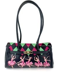 Maison Rubaiyat - Colette Hand-Painted Leather Shoulder Bag – Ballerinas - Lyst