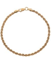 Auree - Alhambra Vermeil Rope Bracelet - Lyst