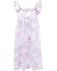 Love Letters X - Toile Nightie Short - Lyst