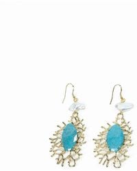 Addicted - Flora Dangle Earrings - Lyst