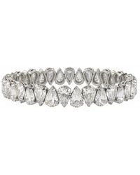 Maison De Gala - Mixed-Cut Crystal Tennis Bracelet - Lyst