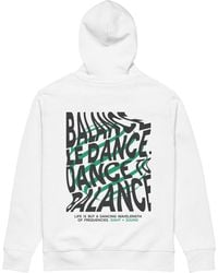 Anchor and Crew - Balance Le Dance Disco! Organic Cotton Embroidered Heavyweight Hoodie - Lyst
