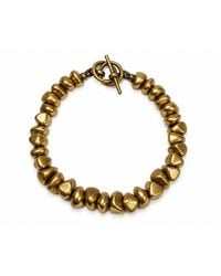 Rachel Nathan - Spice: Brass Stones Bracelet - Lyst