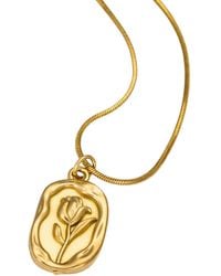 Kybele Studio - Tulip Medallion Necklace - Lyst