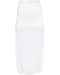 SÉLONE - Ellen Pleated Balloon Skirt - Lyst