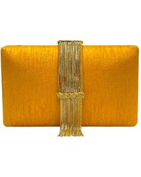 Simitri - Fringe Clutch - Lyst