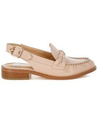 Rag & Co - Neutrals Jemykin Genuine Leather Loafer Sandals - Lyst