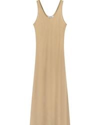 Rave on Trend - Neutrals Slip Jumper Dress - Lyst