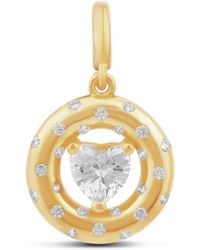 SHYMI - Scattered Round Heart Charm - Lyst