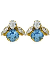 Vickisarge - The Baby Bee Earrings - Lyst