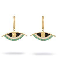 Ebru Jewelry - Queen Cleopatra Eye Of Protection Earrings - Lyst