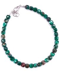 Mineralgems•Studio - Malachite Bracelet - Lyst