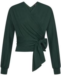 Marianna Déri - Wrap Shirt - Lyst