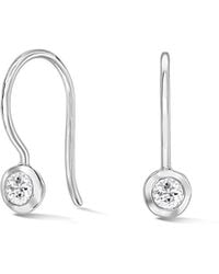 Dower & Hall - Small Sapphire Dewdrop Earrings - Lyst