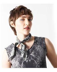 Babs Boutique NYC - Silk Square Scarf - Lyst