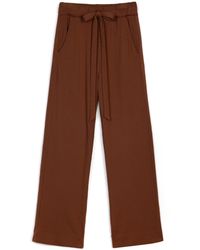 Weartwo London - Goddess Wide Leg Trousers, Praline - Lyst