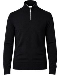 Seren London - Half Zip Wool Jumper - Lyst