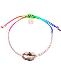 Adriana Pappas Designs - Mini Metal Shell Chain Bracelet - Lyst