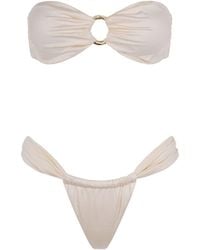 Acuarela Brand - Riviera Bikini Set – Off - Lyst