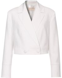 AGGI by HALEWSKI - Heidi Aesthetic Short Blazer - Lyst