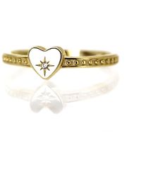 VicStoneNYC Fine Jewelry - Natural Diamond Northern Star Love Solid Ring - Lyst