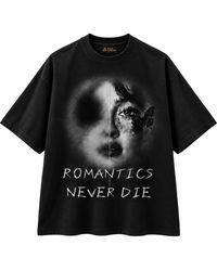 Chic Urban - Romantics Never Die Oversized T-Shirt - Lyst