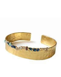 Rare Matters Jewelry - Crystal Statement Cuff Bracelet - Lyst