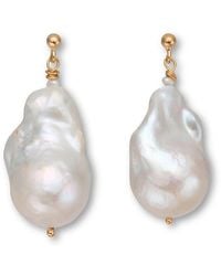 EVA REMENYI - Giséle Baroque Pearl Earrings - Lyst